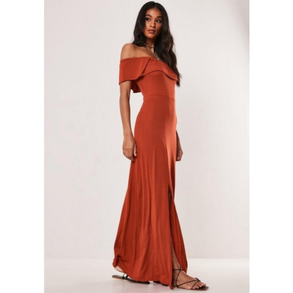 *1 Left!* NWT ASOS | Off-the-shoulder Maxi - Picture 4 of 5